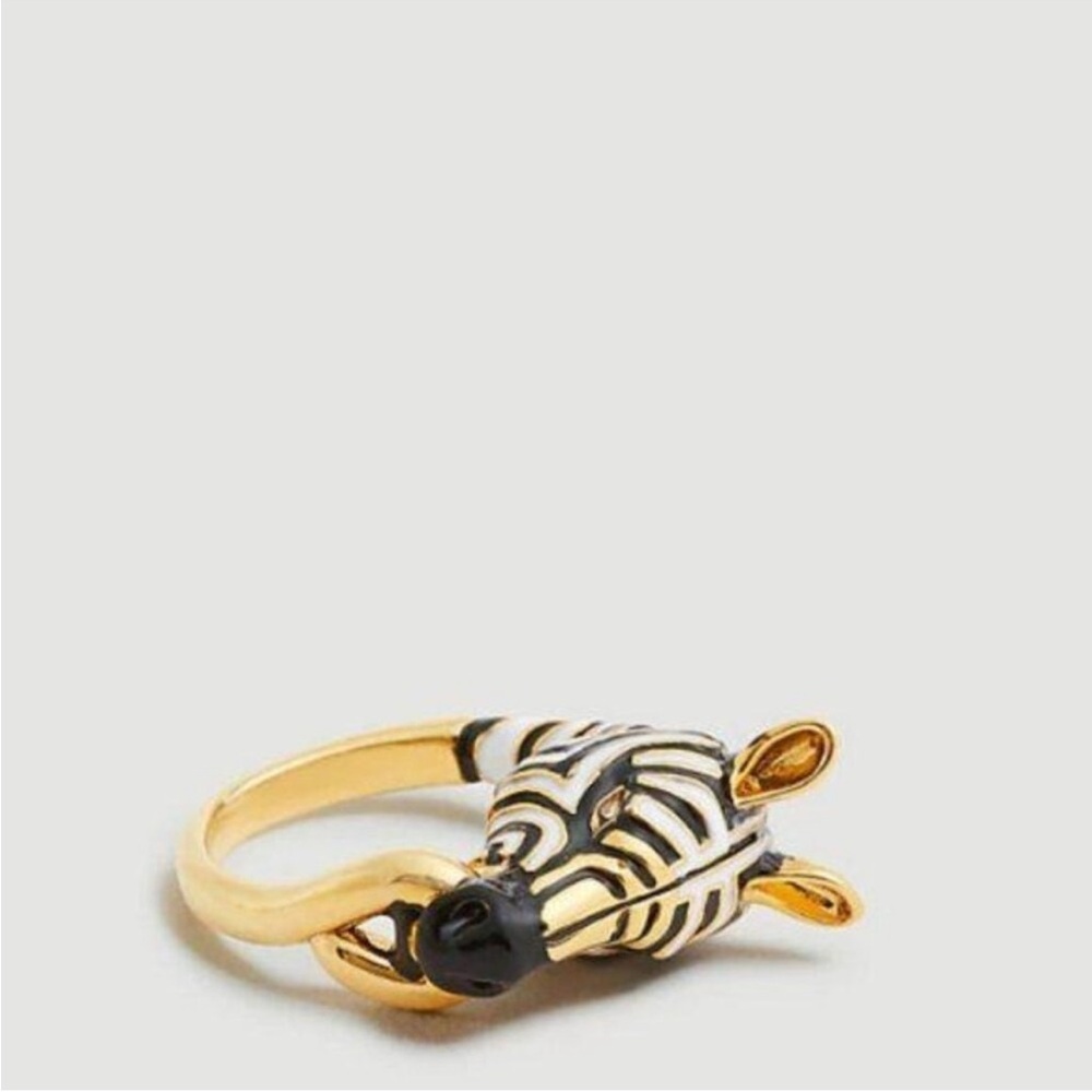 NWT Ann Taylor Zebra Ring Size 7